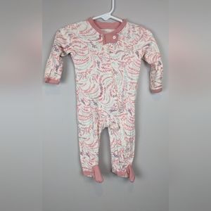 Burt's Bees baby footed pajama sleeper, 0-3 months